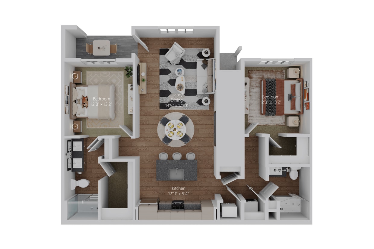 Floor Plan - The Oasis (Select B1L)