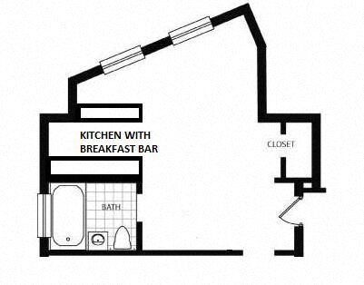 Floor Plan - Studio #202
