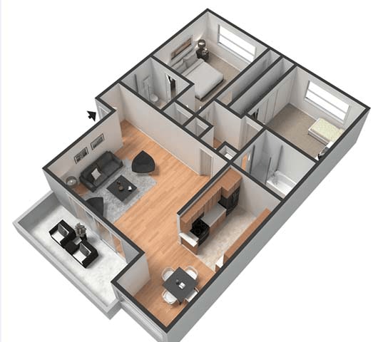 Floor Plan - Plan F