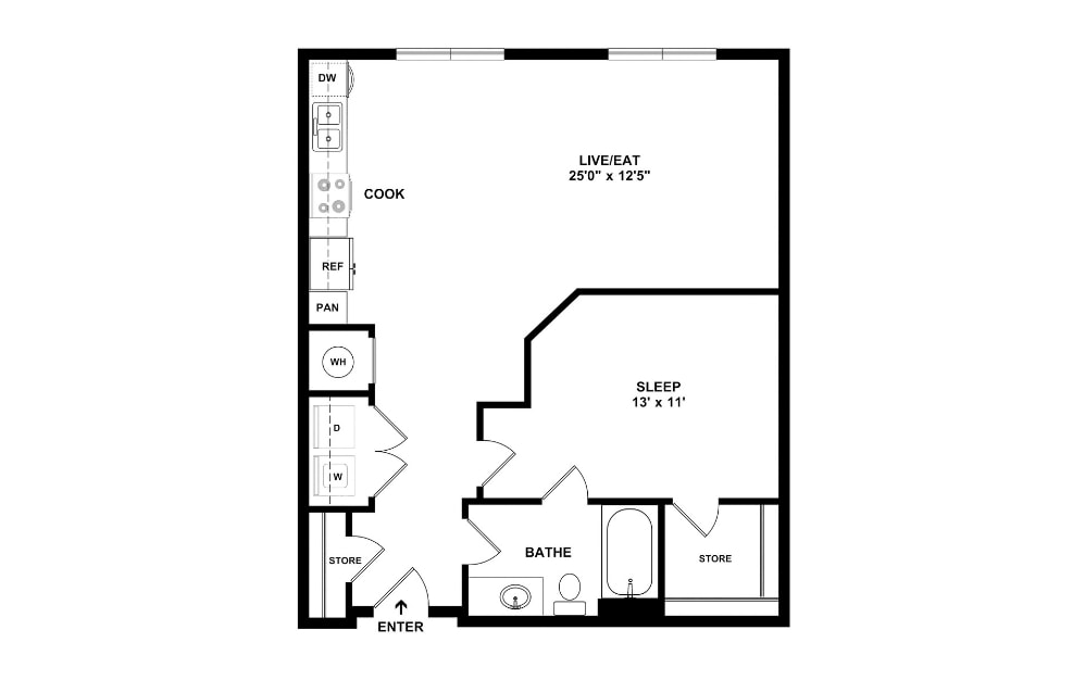 Floor Plan - OneF