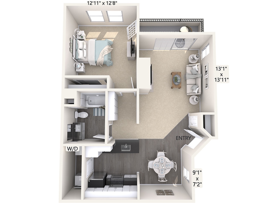 Floor Plan - A1-735-UF