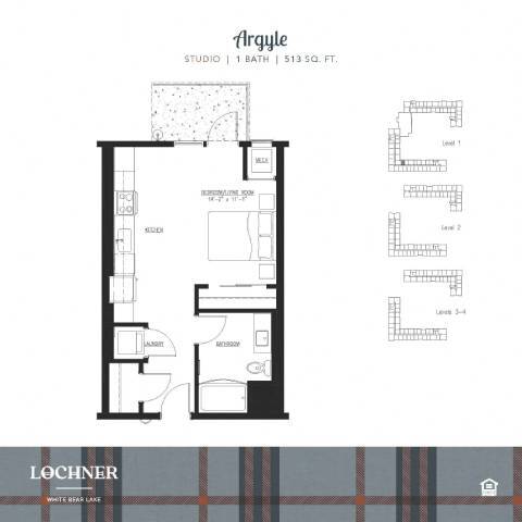 Floor Plan - Argyle | 1st Floor