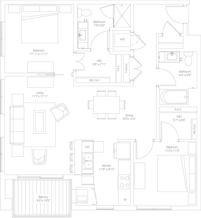Floor Plan - Saffron