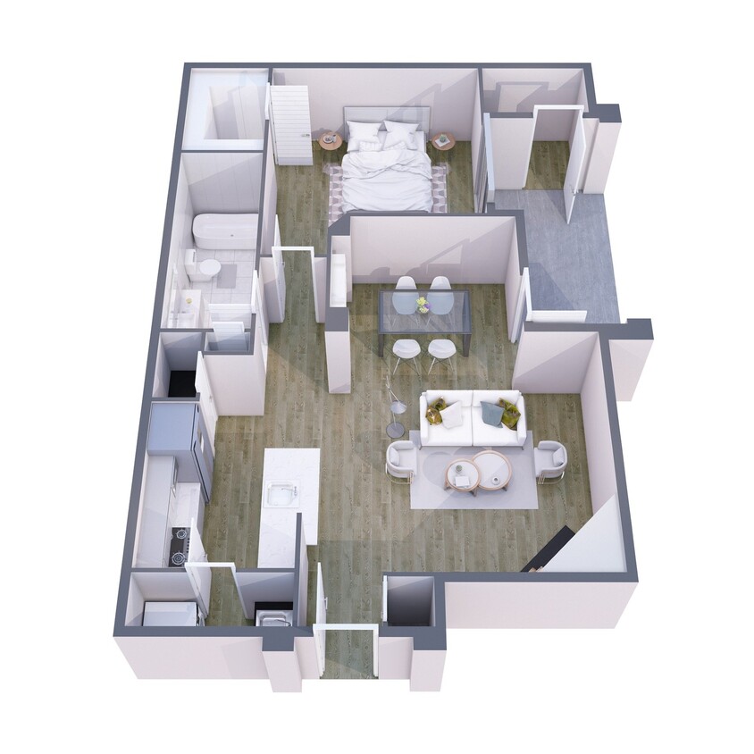 Floor Plan - A2 South