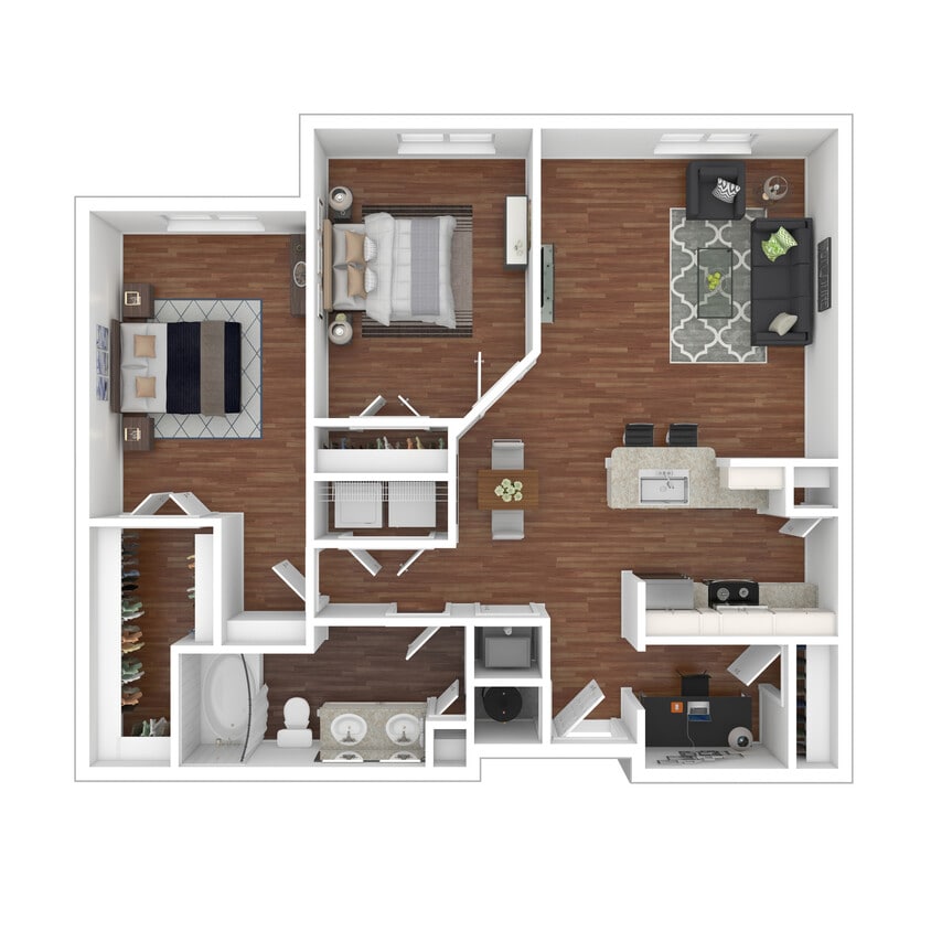 Floor Plan - The Capitol Hill