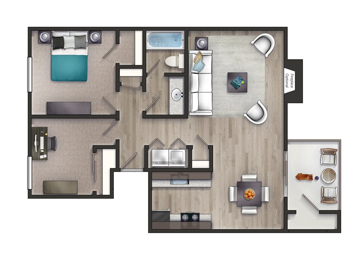Floor Plan - Bluegrass