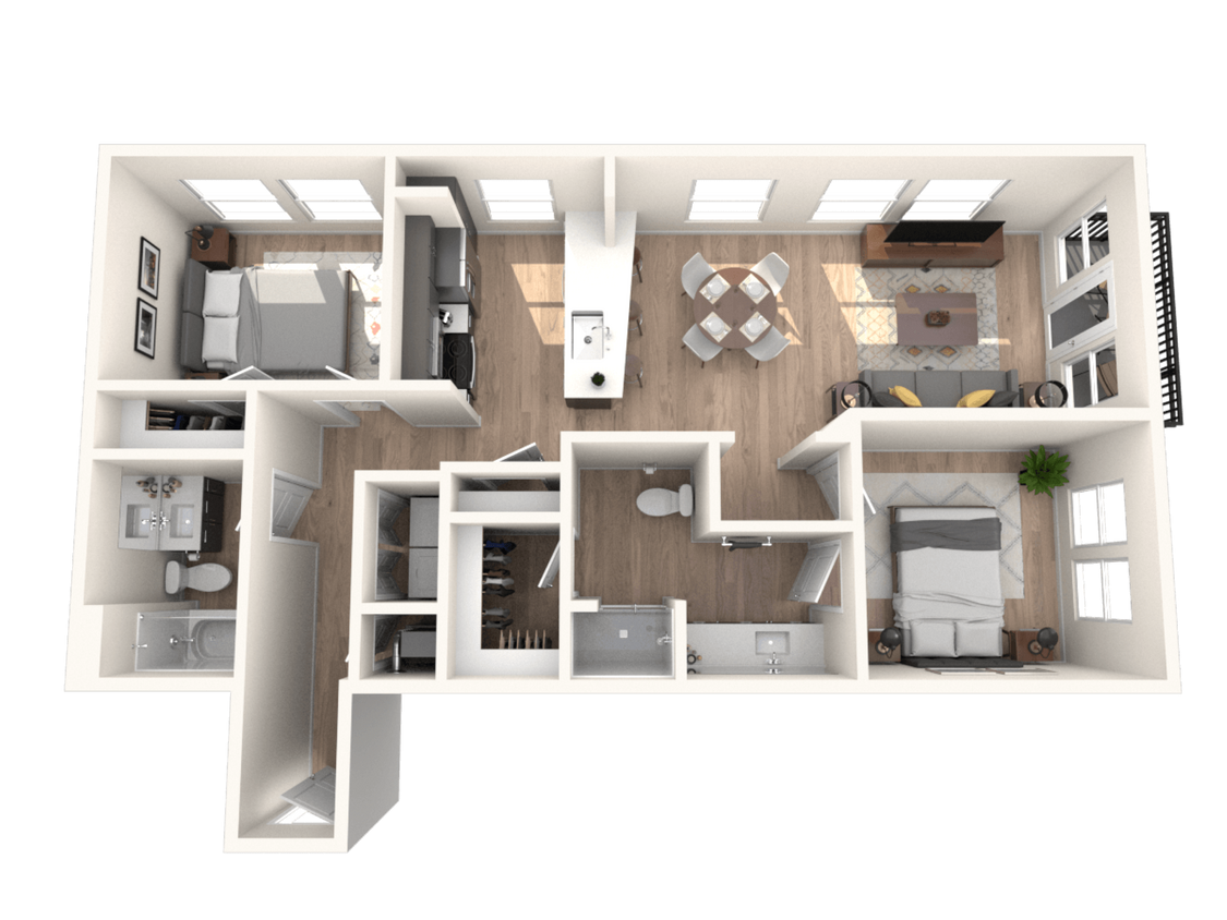Floor Plan - B2 - Premium