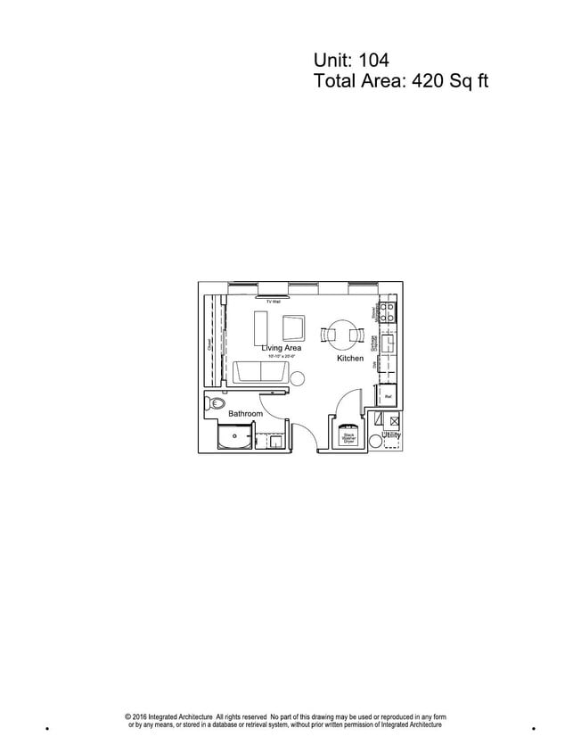 Floor Plan - Studio