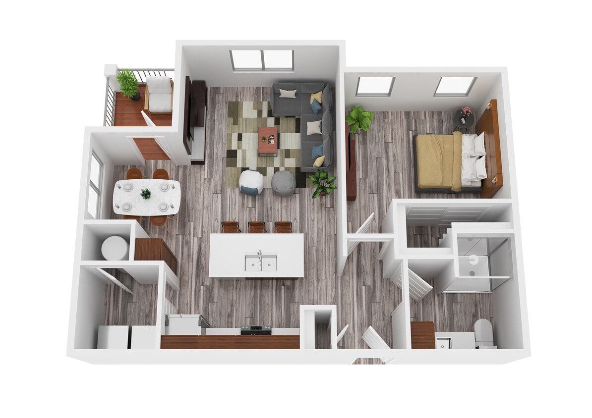 The Halsey Floor Plan - Halsey