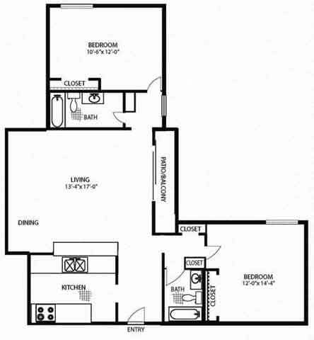 Floor Plan - The Santa Monica Premium
