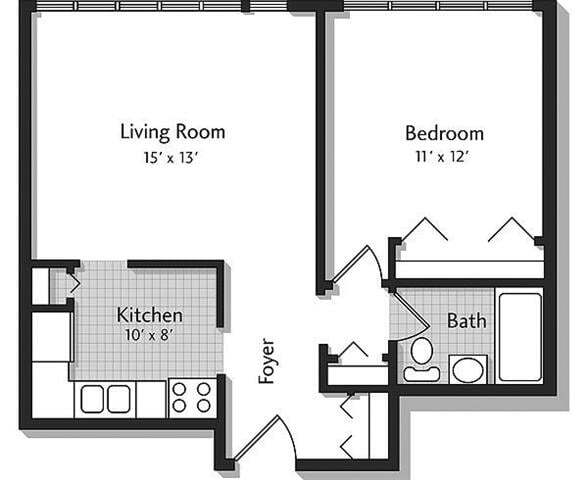 Floor Plan - 1B