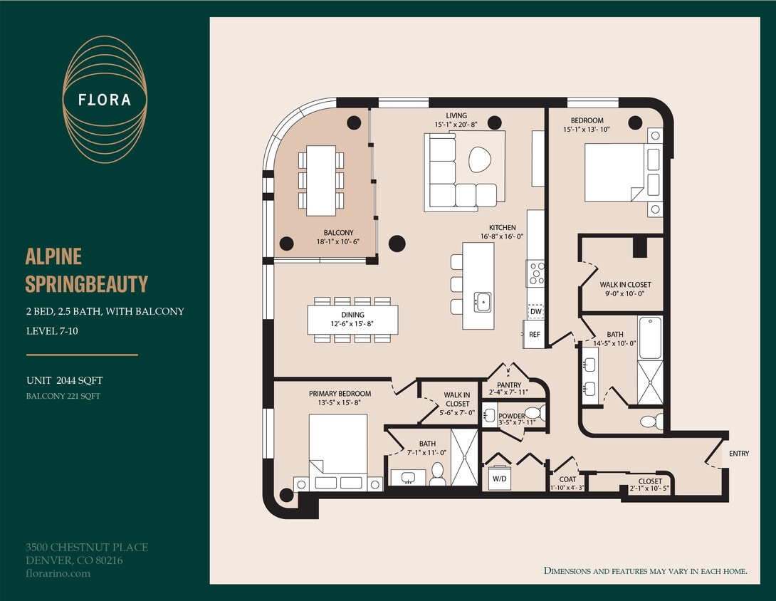 Floor Plan - Alpine Springbeauty