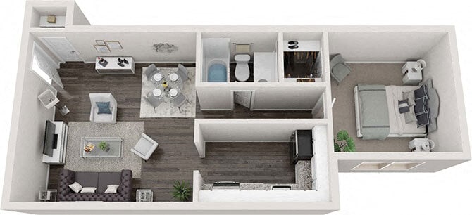 Floor Plan - Midtown