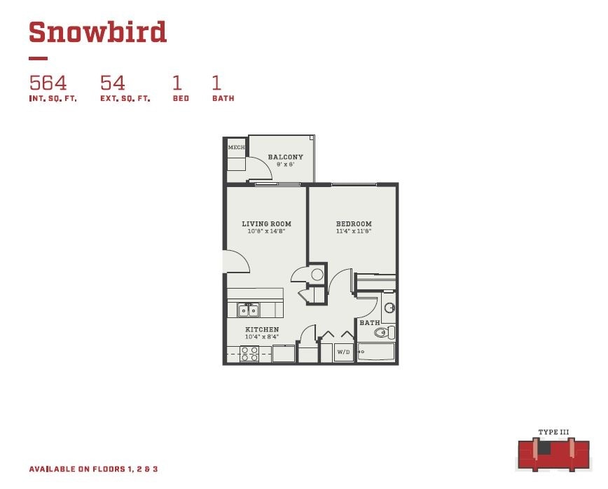 Floor Plan - Snowbird