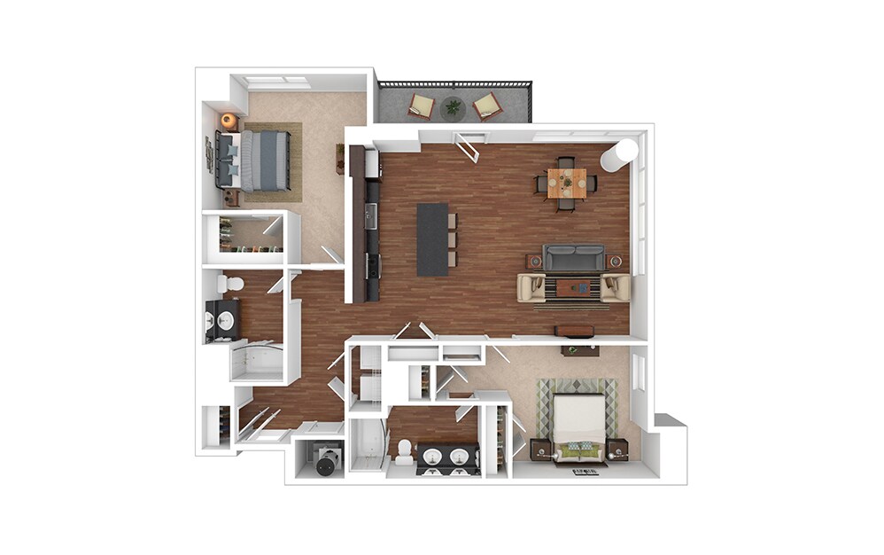 Floor Plan - The Vanderbilt