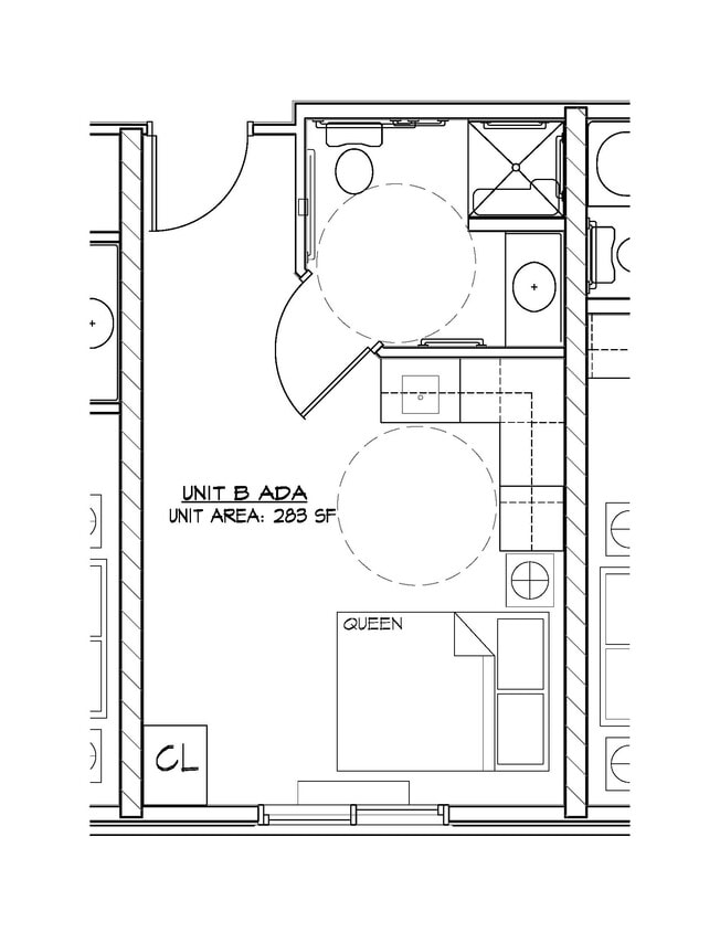 S1 - Unit B ADA - Studio - S1