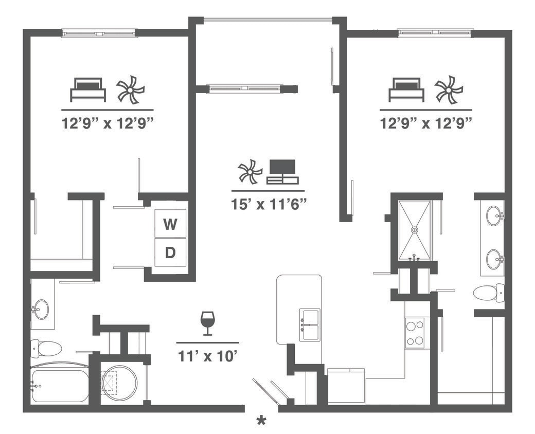 Floor Plan - B2A