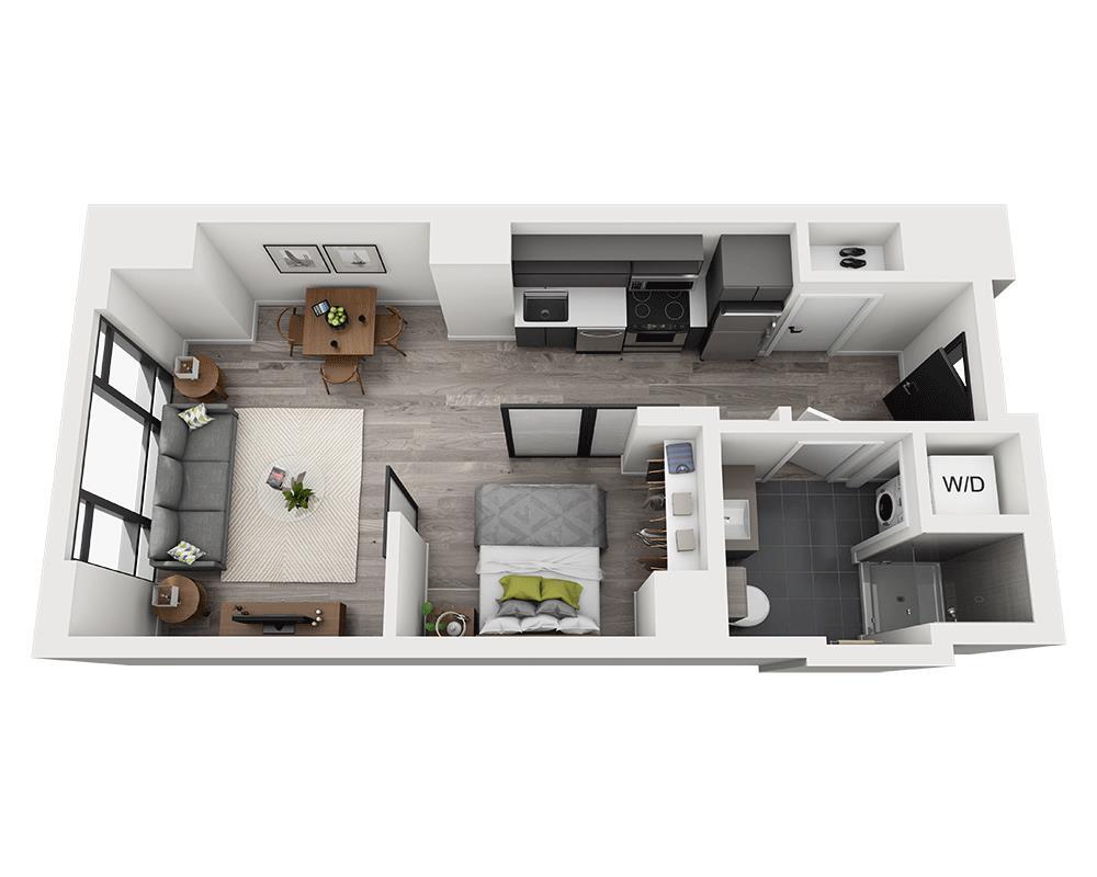 Floor Plan - Studio E1G