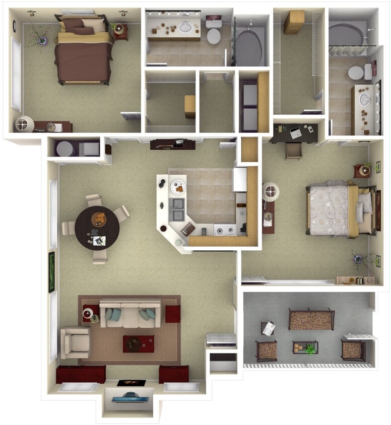 Floor Plan - Residence 5 Luxury