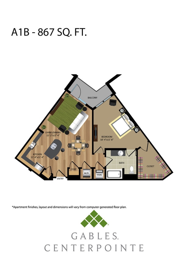 Floor Plan - A1B