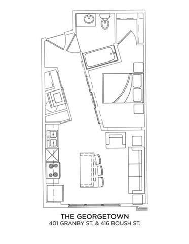 Floor Plan - The Georgetown