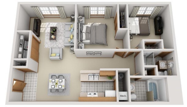 Floor Plan - B4  Classic