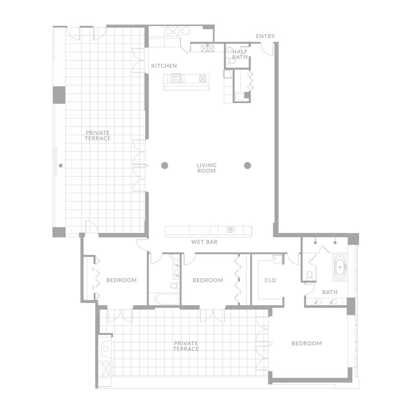 Floor Plan - Penthouse