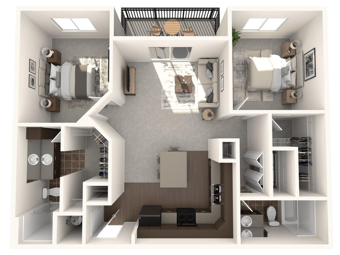 Floor Plan - Oxford - Garden Level
