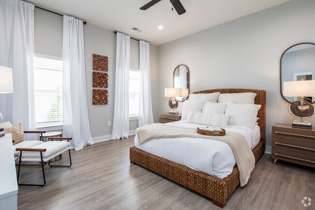 2BR, 2BA, 1,261SF Master Bedroom - Villas at Capital Twenty
