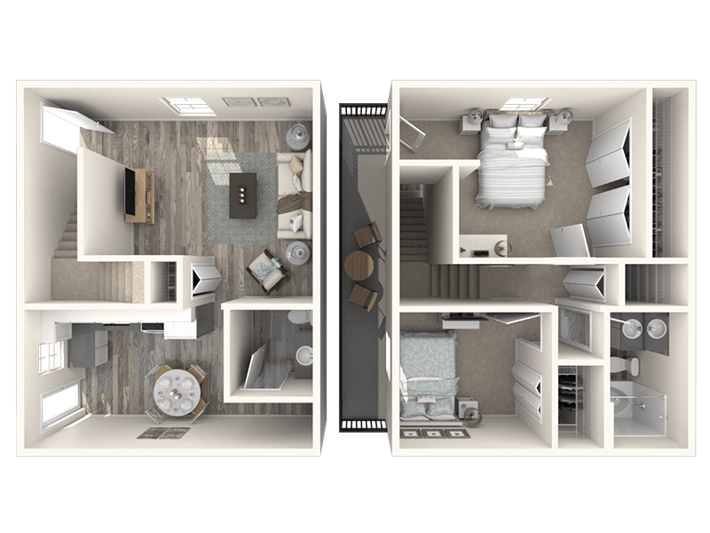 Floor Plan - Townhome
