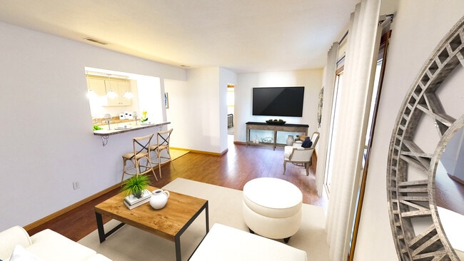 2 Bdr / 1 Bath Private Balcony. Virtually staged by VRPM. - Safe Harbor Properties