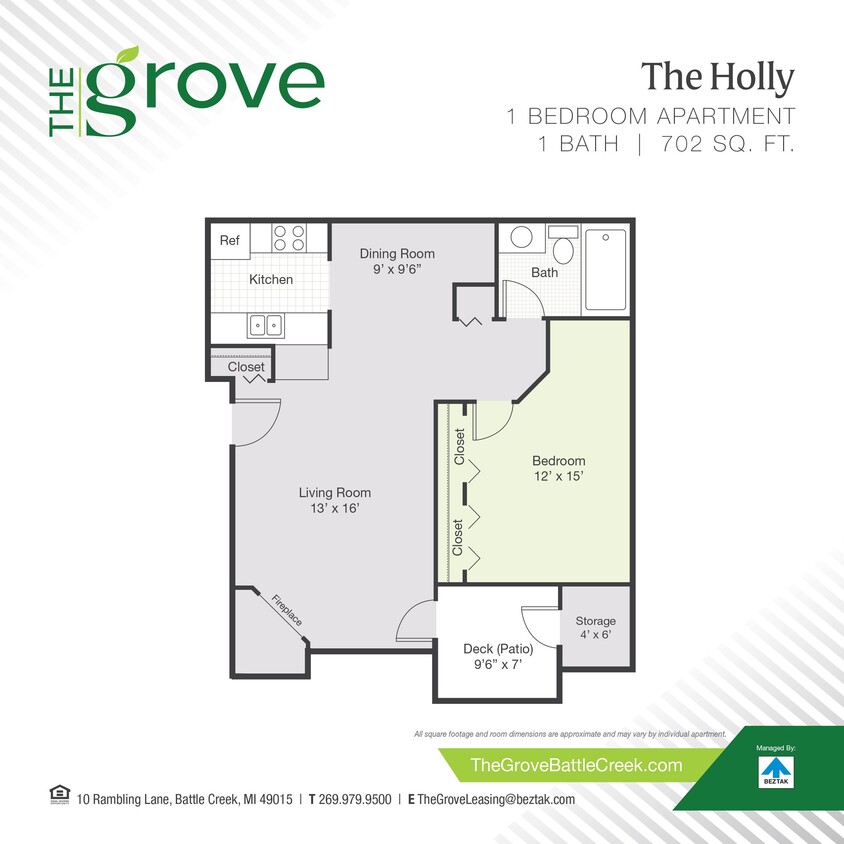 Floor Plan - The Holly