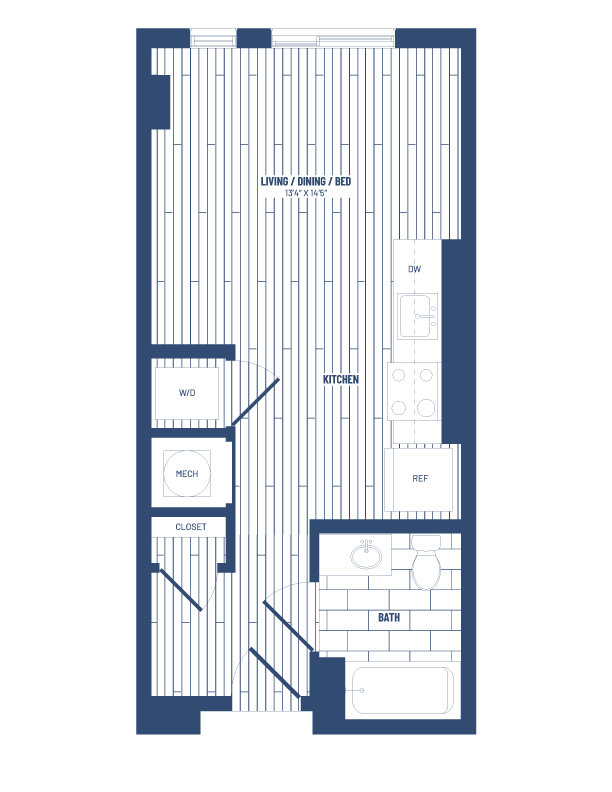 Floor Plan - Studio-HS1