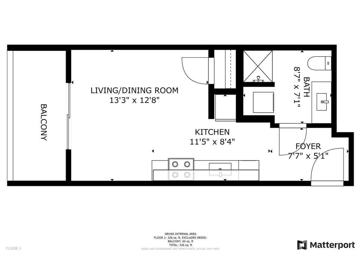 Studio W/ Deck - Studio w/Deck