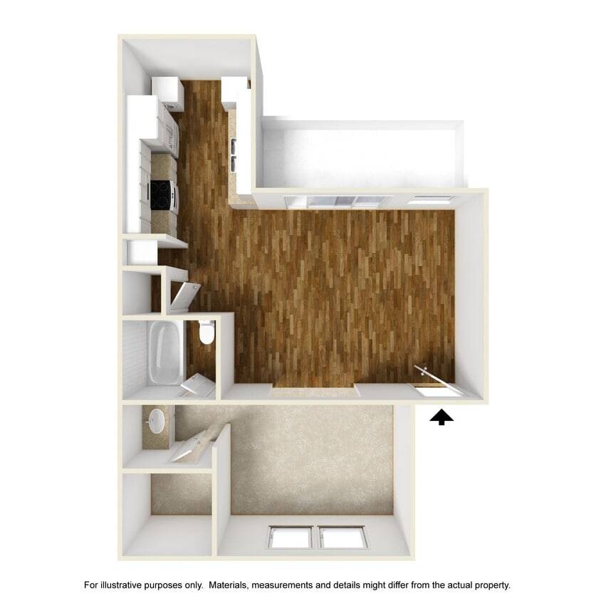 Floor Plan - Crooked Stick-E1