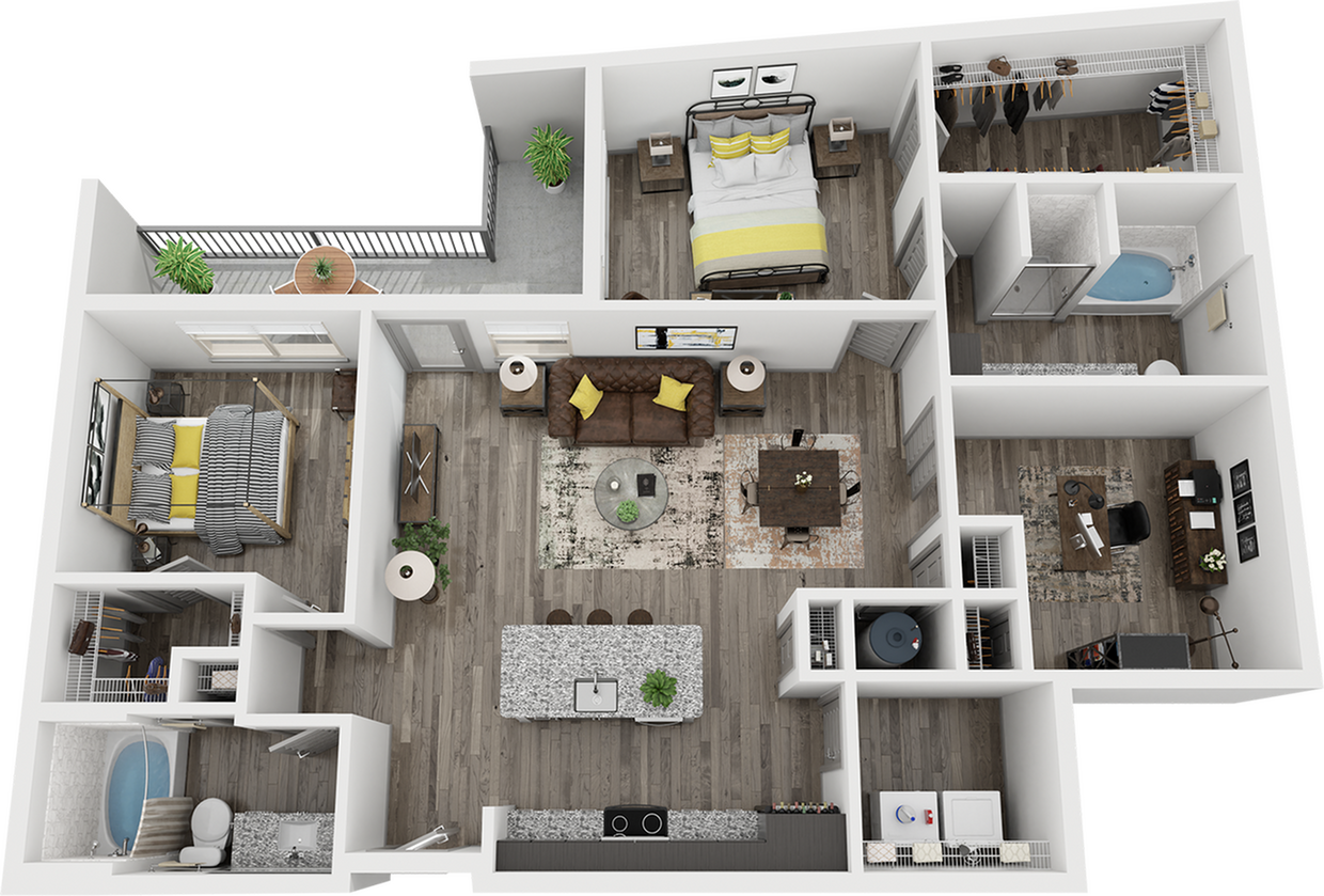 Cue Galatyn Station - B2G Floor Plan - B2G
