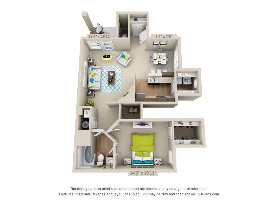 Floor Plan - The Barfield