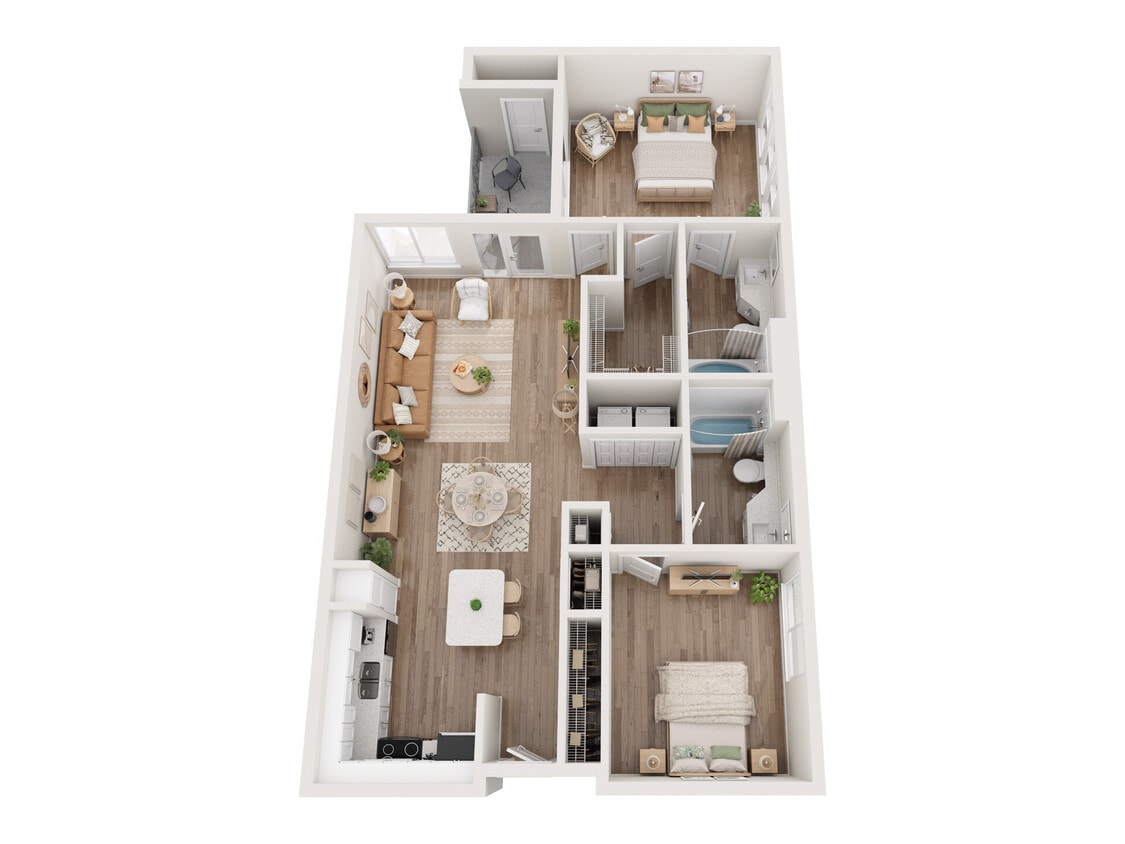 Floor Plan - Mirage Renovated