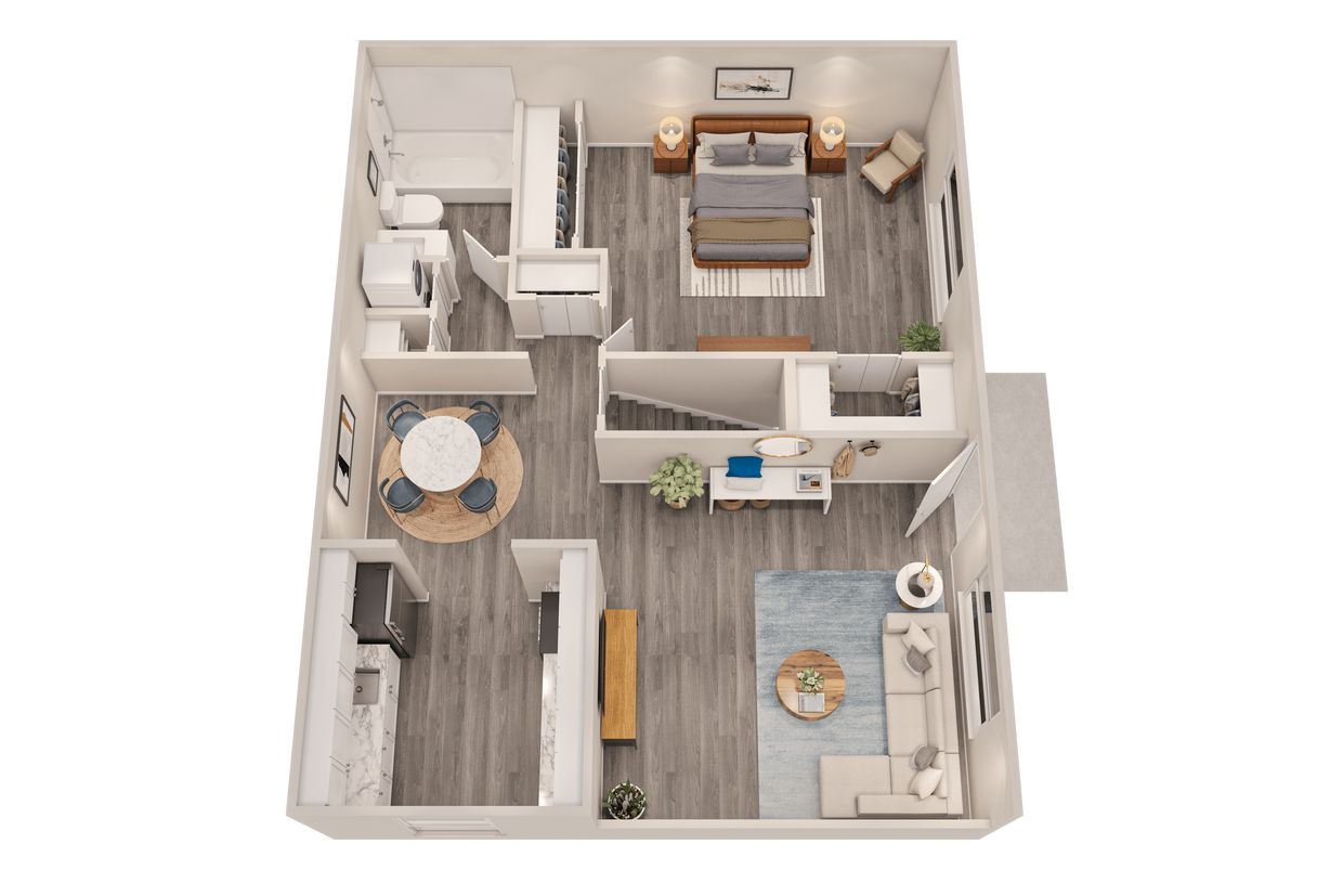 Floor Plan - Renovated Pine