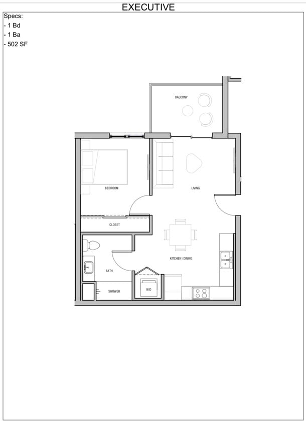 Executive Floorplan - Executive