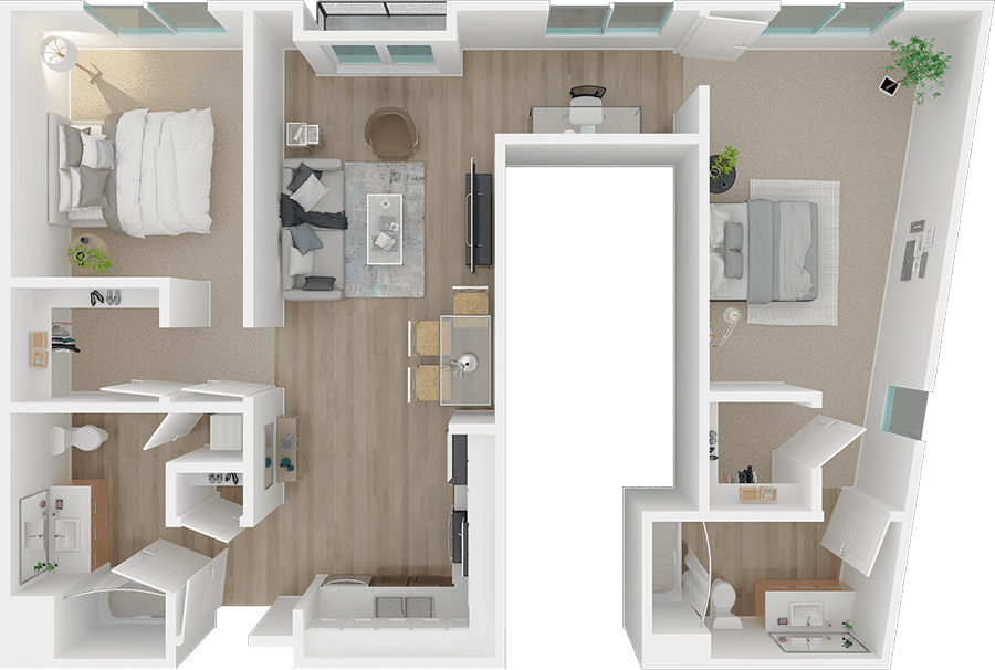 Floor Plan - Delacroix
