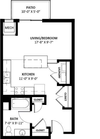 Floor Plan - Kelley 1
