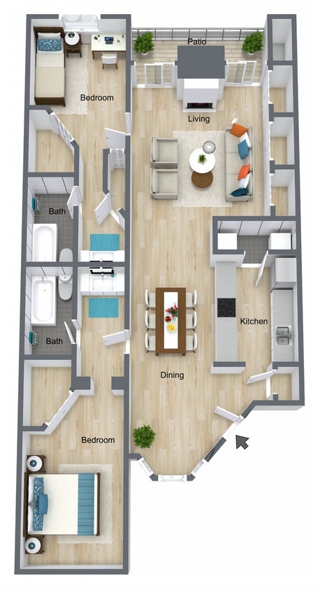 Floor Plan - 2D
