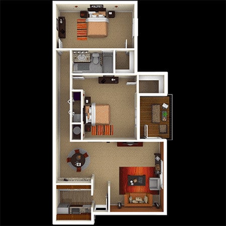 Floor Plan - Magnolia Extended