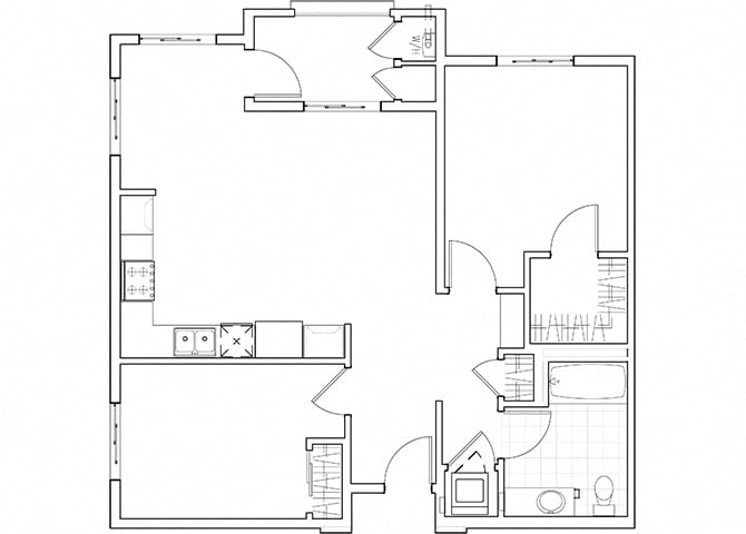 Floor Plan - B3 2x1