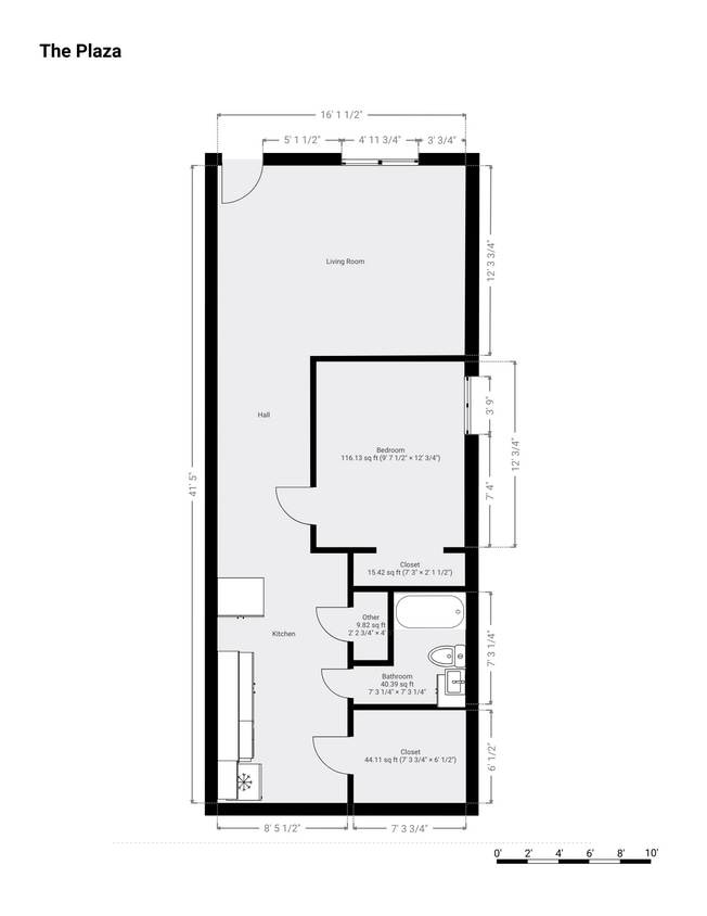 Floor Plan - The Plaza