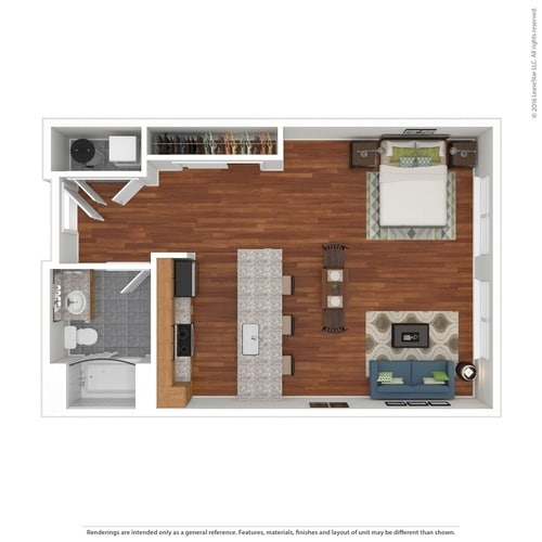 Floor Plan - Live-Work Studio