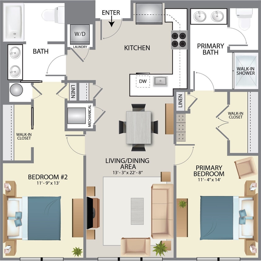 Floor Plan - B1-W