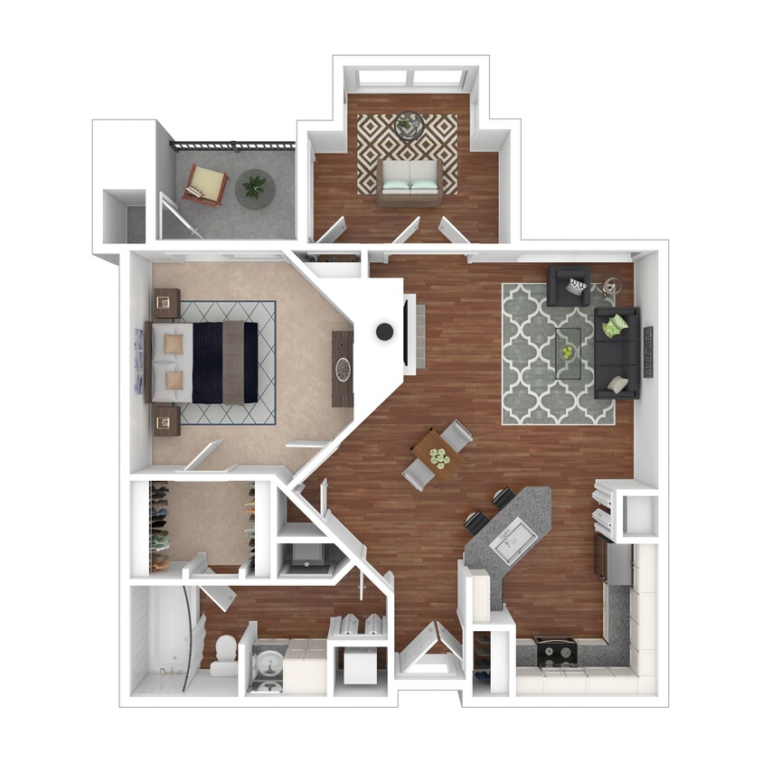 Floor Plan - King - Renovated