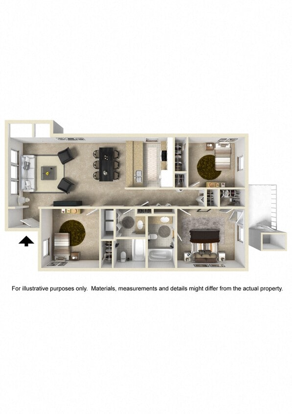 Floor Plan - Granite Colfax